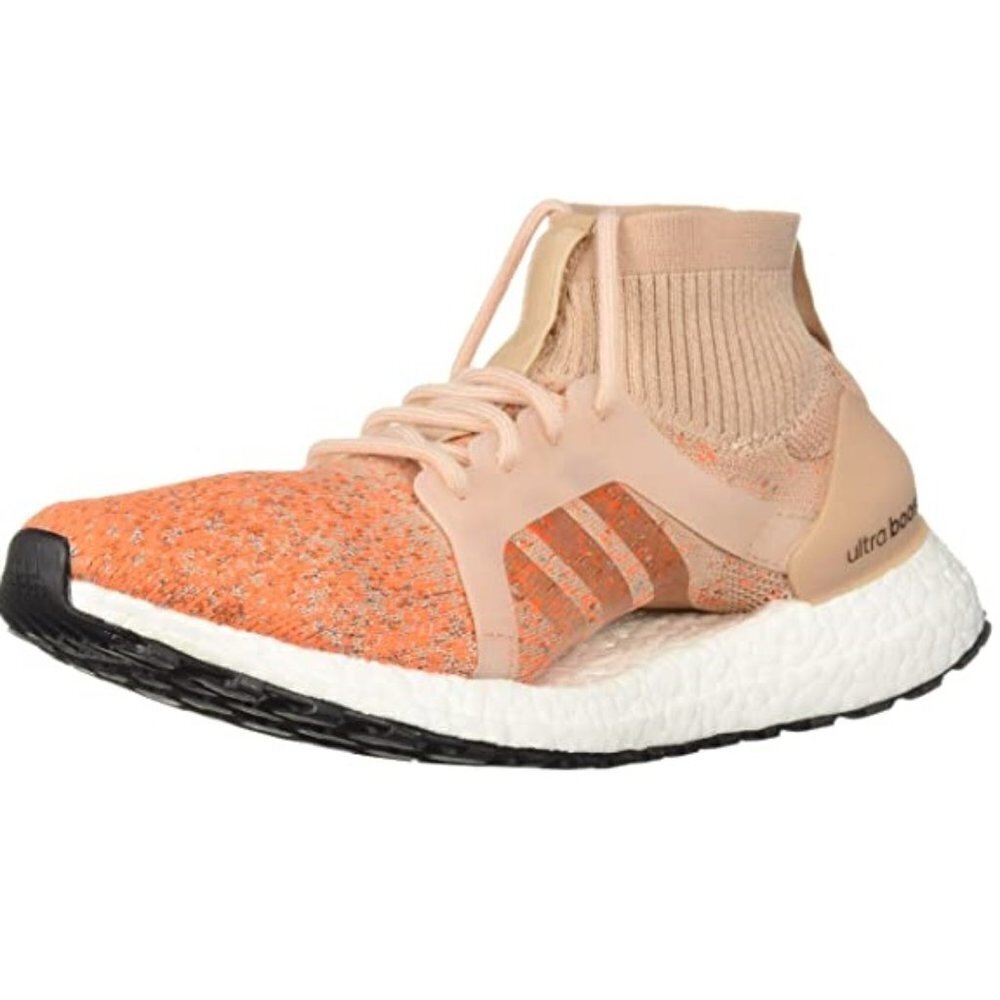 Adidas Ultraboost x All‎ Terrain mid orange/peach Knit Running Shoes 9.5/42